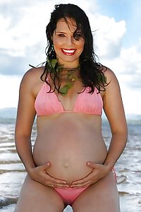 Pregnant Indian Women