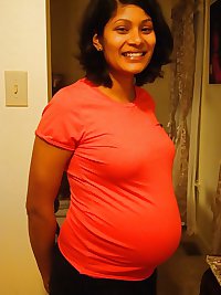 Pregnant Indian Women