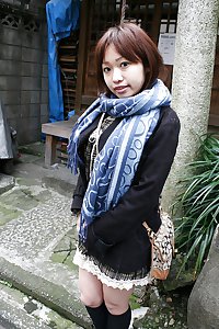 Japanese cute young wife Okabe